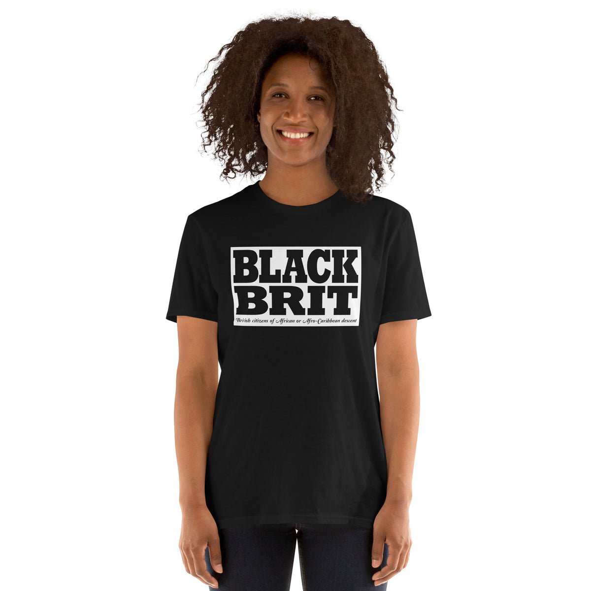 Black Brit Short-Sleeve Unisex T-Shirt