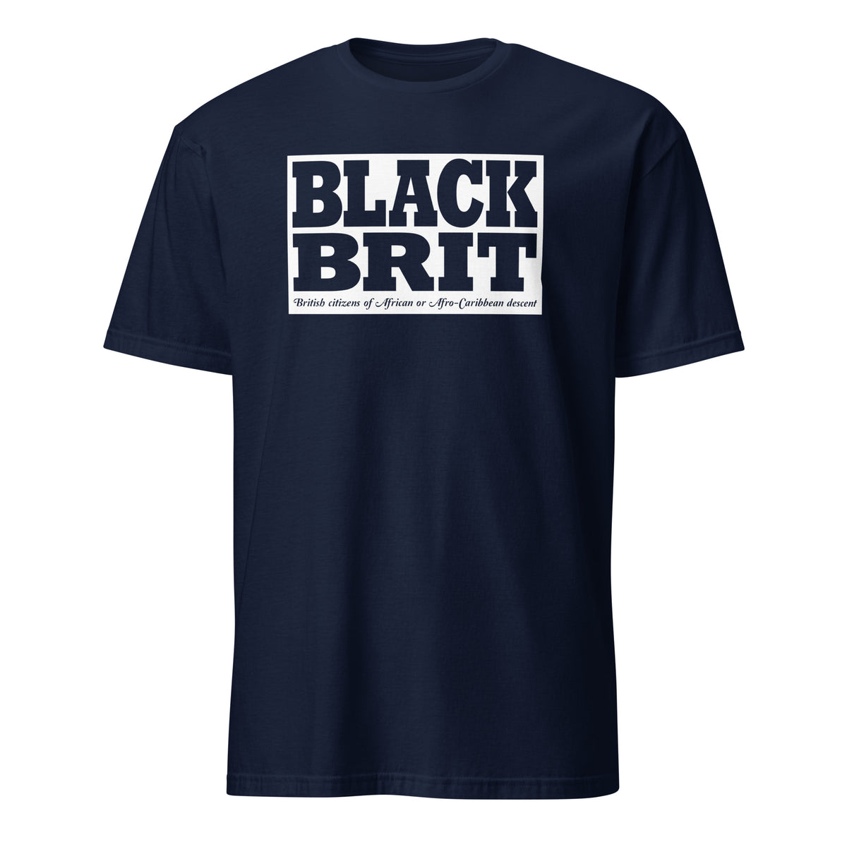 Black Brit Short-Sleeve Unisex T-Shirt