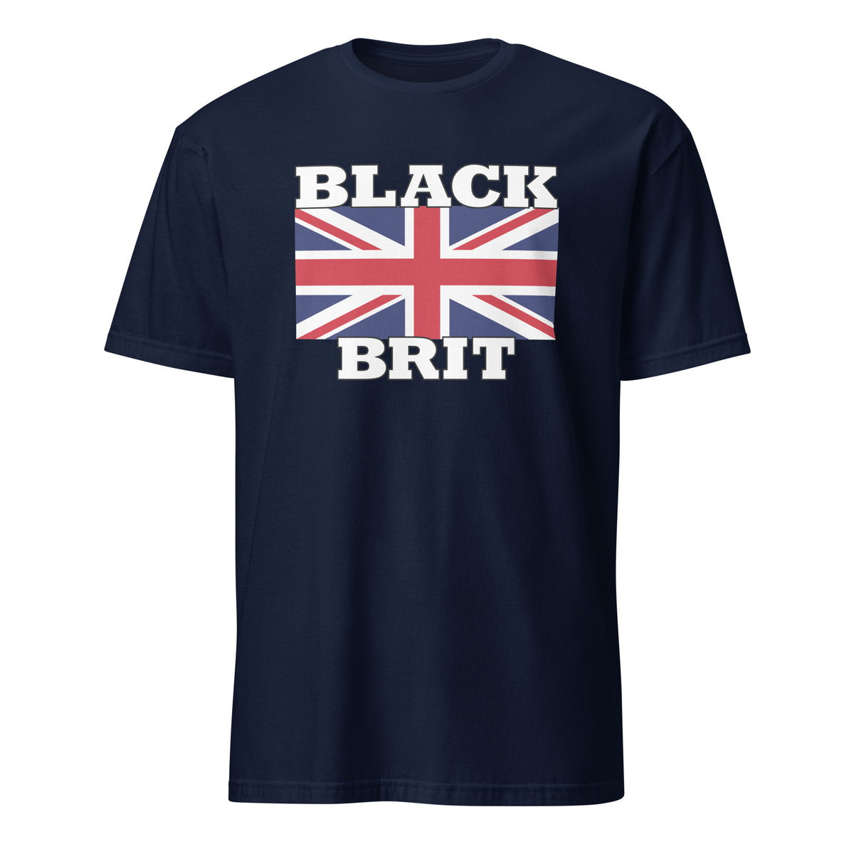 Black Brit Short-Sleeve Unisex T-Shirt