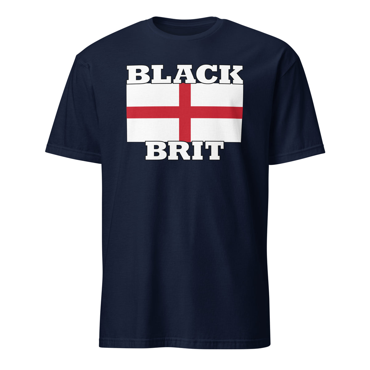 Black Brit Short-Sleeve Unisex T-Shirt