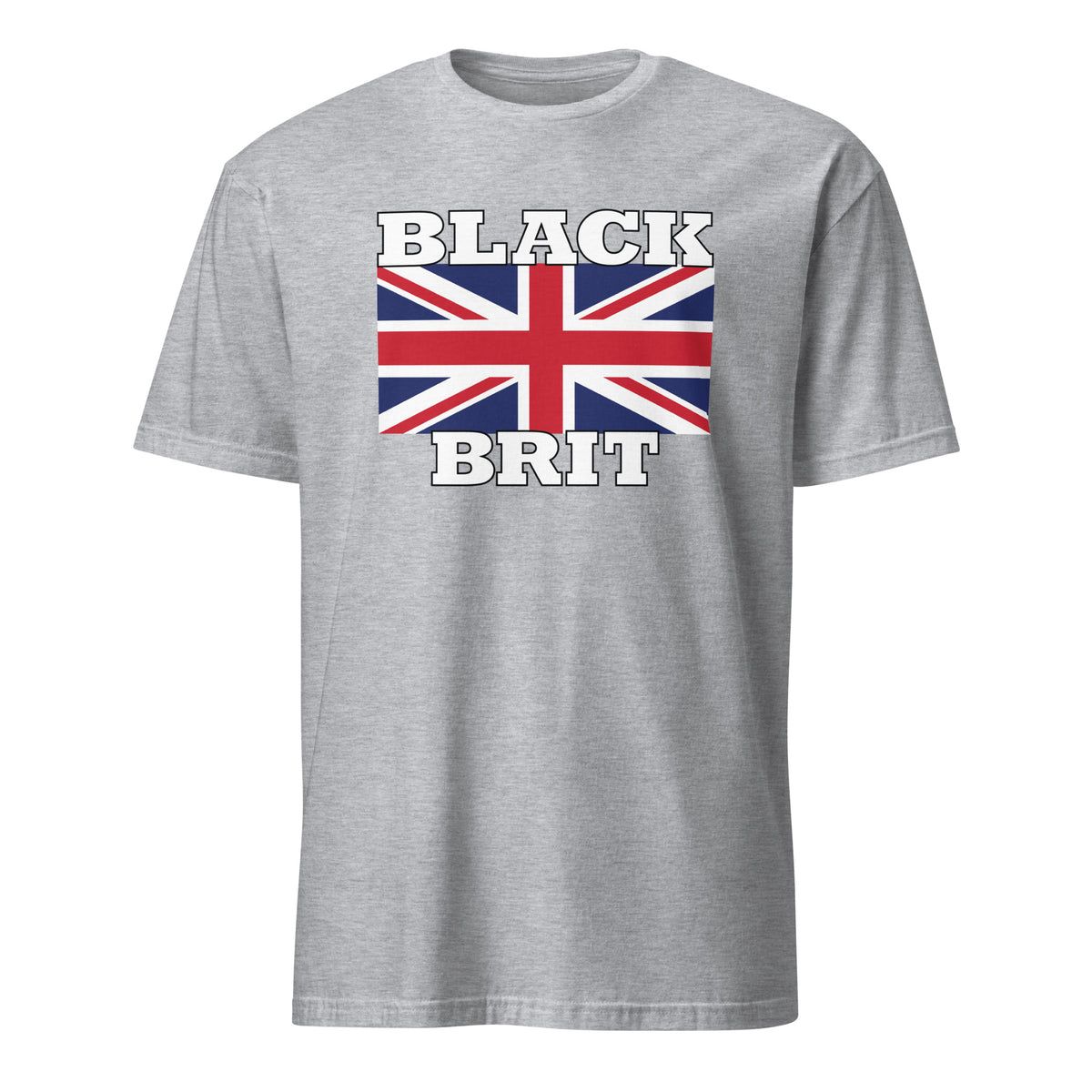 Black Brit Short-Sleeve Unisex T-Shirt