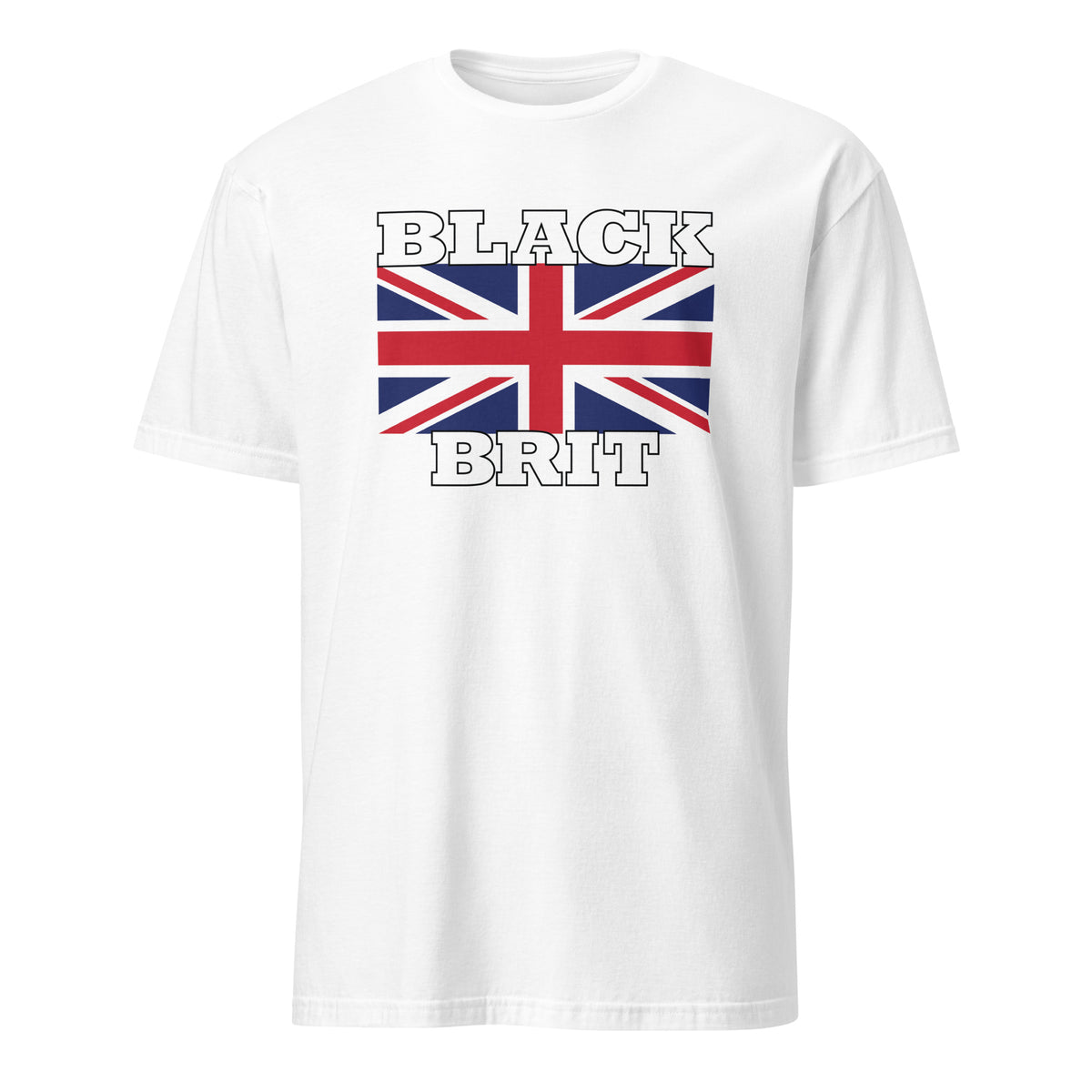 Black Brit Short-Sleeve Unisex T-Shirt