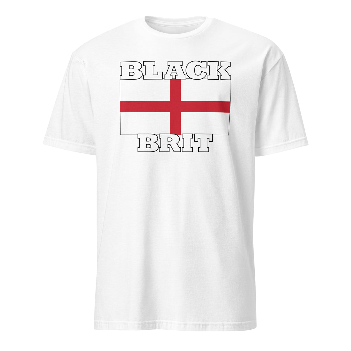 Black Brit Short-Sleeve Unisex T-Shirt