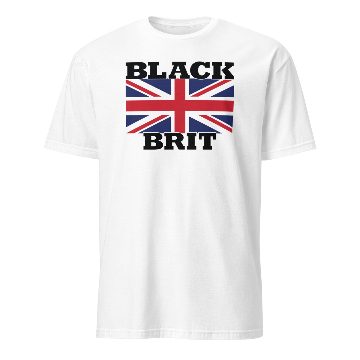 Black Brit Short-Sleeve Unisex T-Shirt