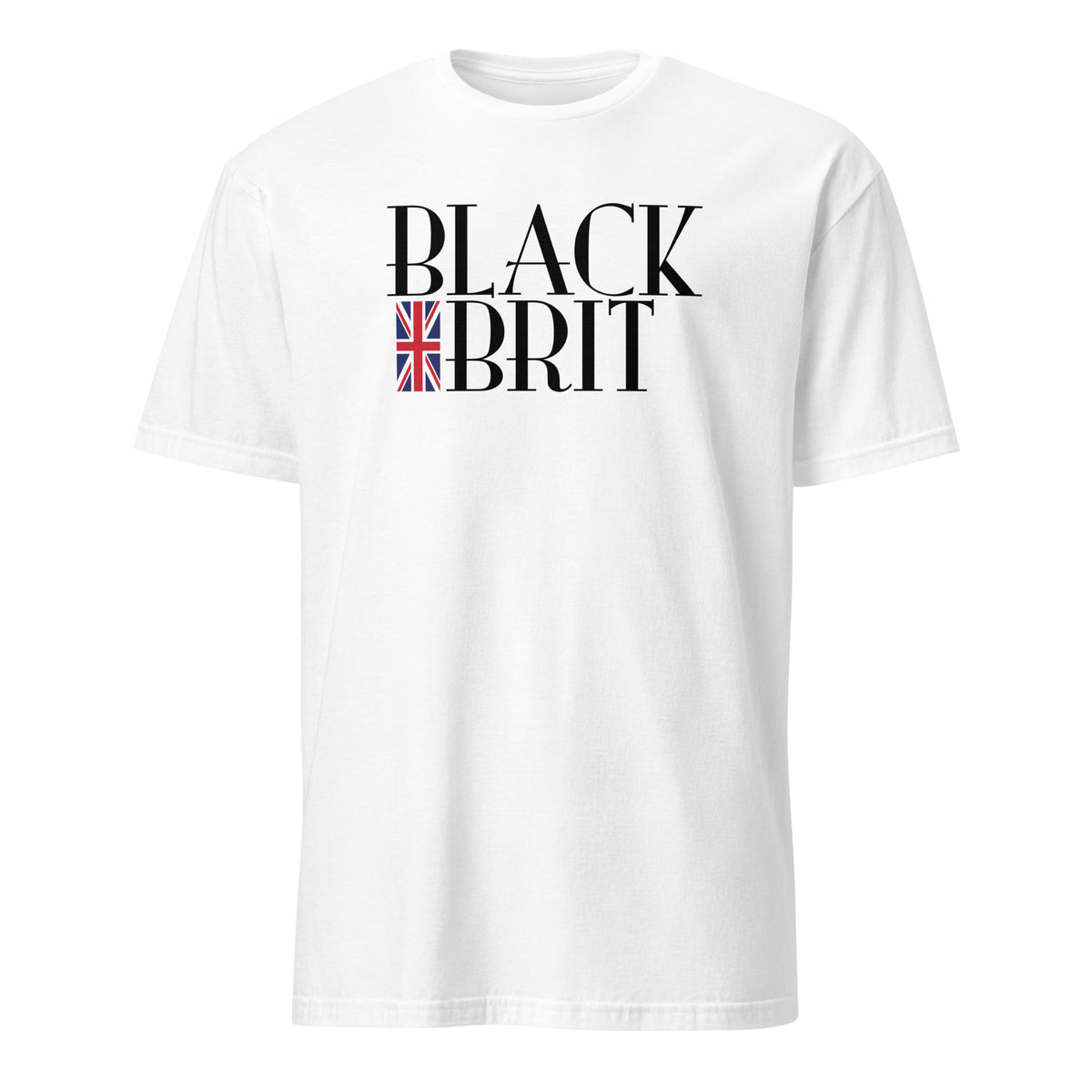 Black Brit Short-Sleeve Unisex T-Shirt