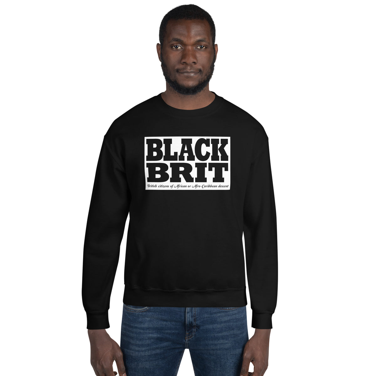 Black Brit Unisex Sweatshirt