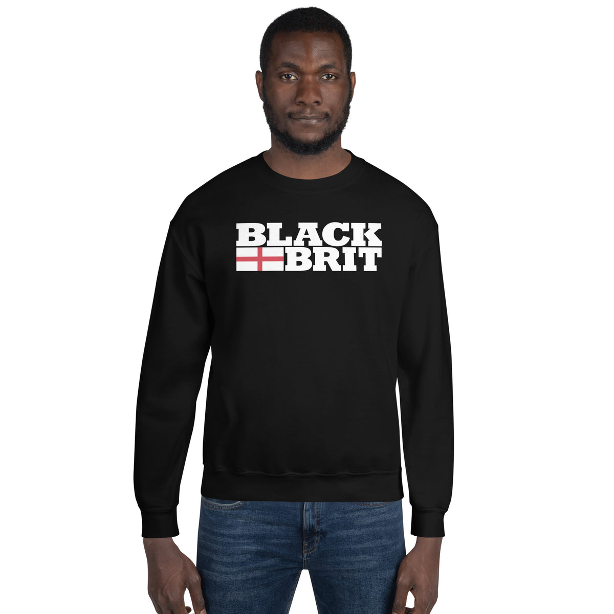 Black Brit Unisex Sweatshirt