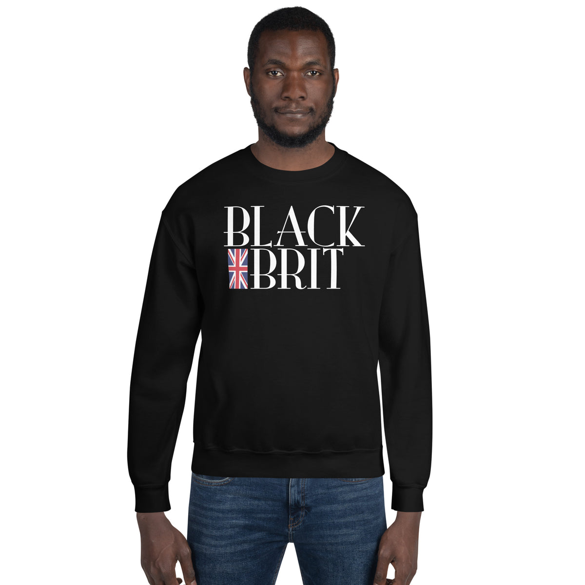 Black Brit Unisex Sweatshirt