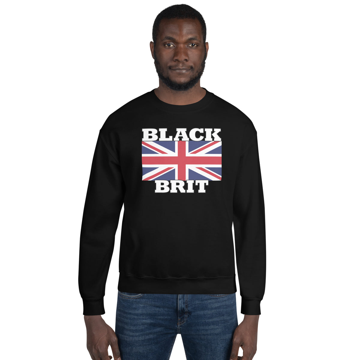 Black Brit Unisex Sweatshirt