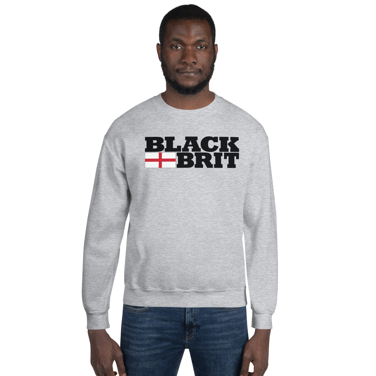 Black Brit Unisex Sweatshirt