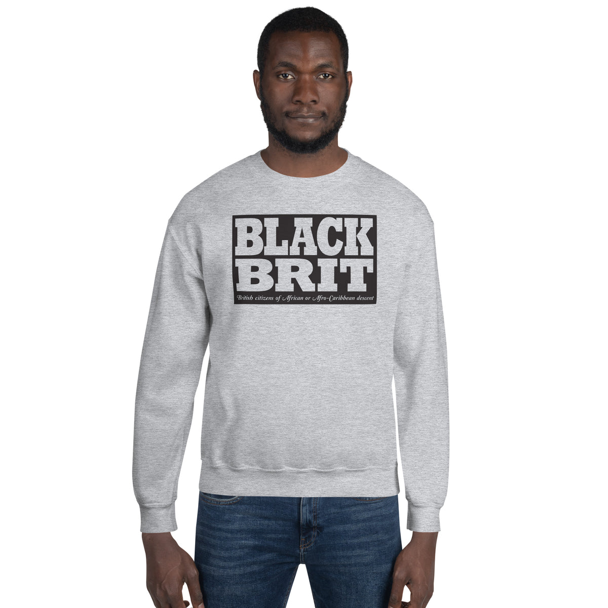 Black Brit Unisex Sweatshirt