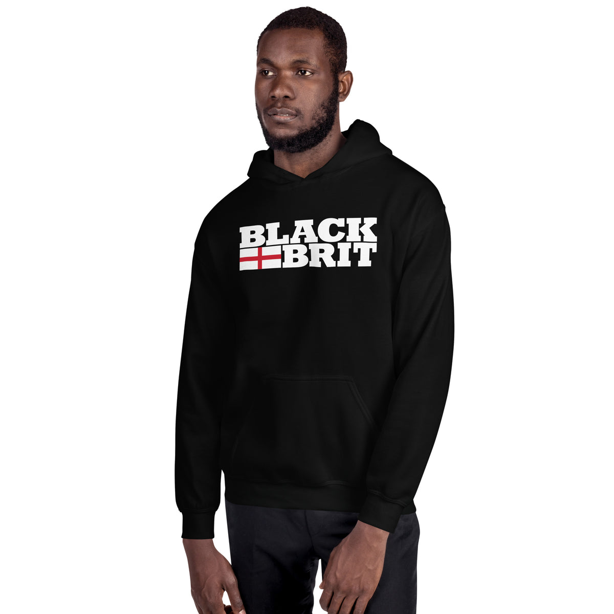 Black Brit Unisex Hoodie