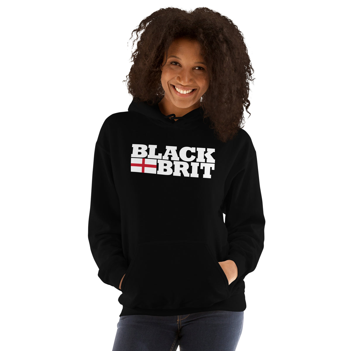 Black Brit Unisex Hoodie