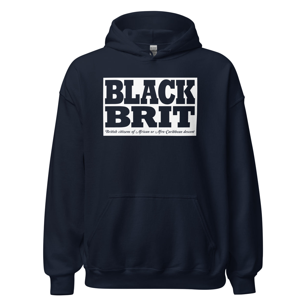 Black Brit Unisex Hoodie