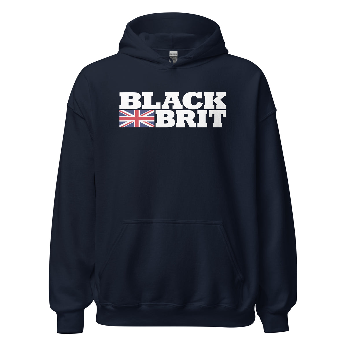 Black Brit Unisex Hoodie