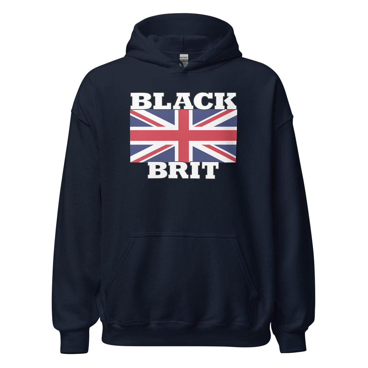 Black Brit Unisex Hoodie