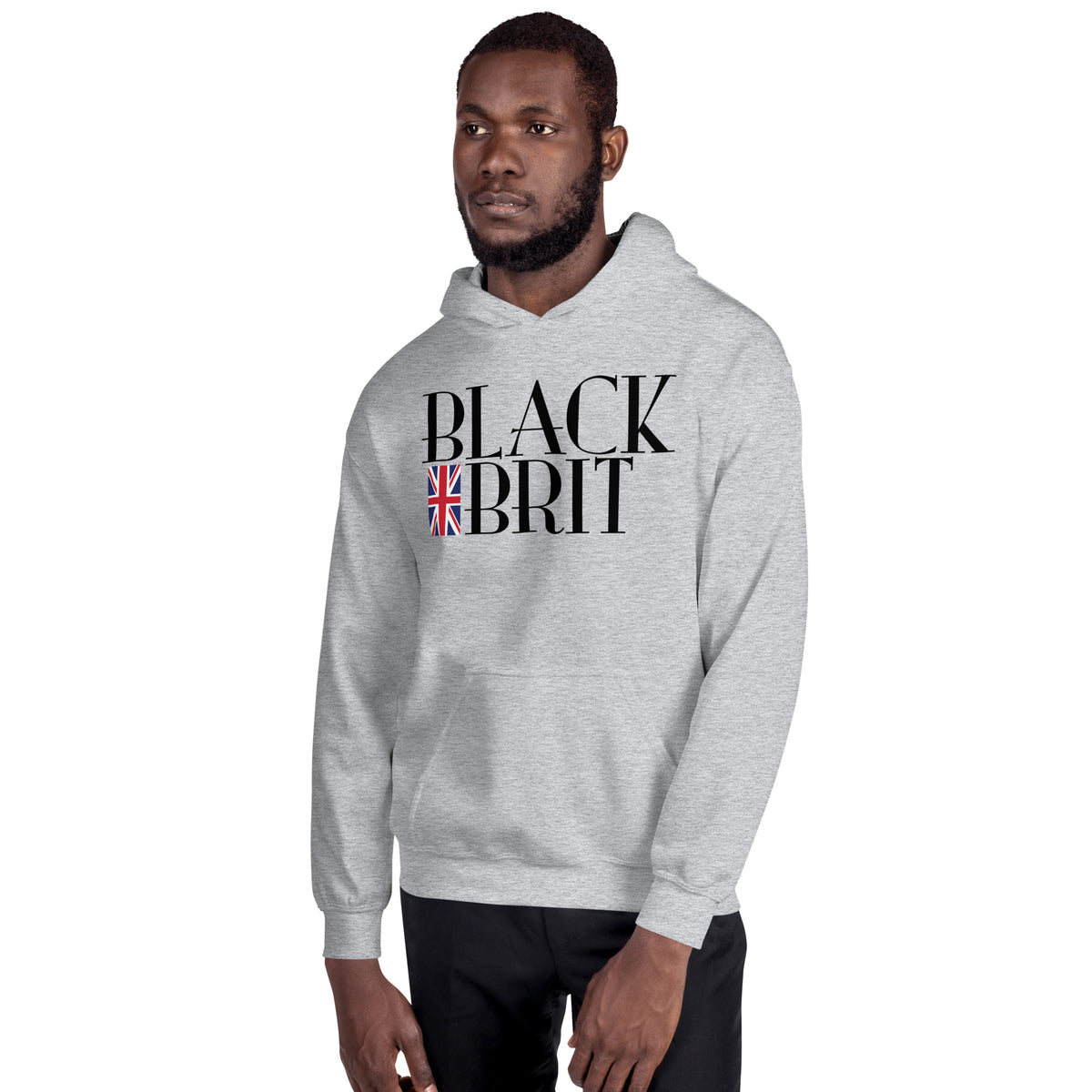 Black Brit Unisex Hoodie