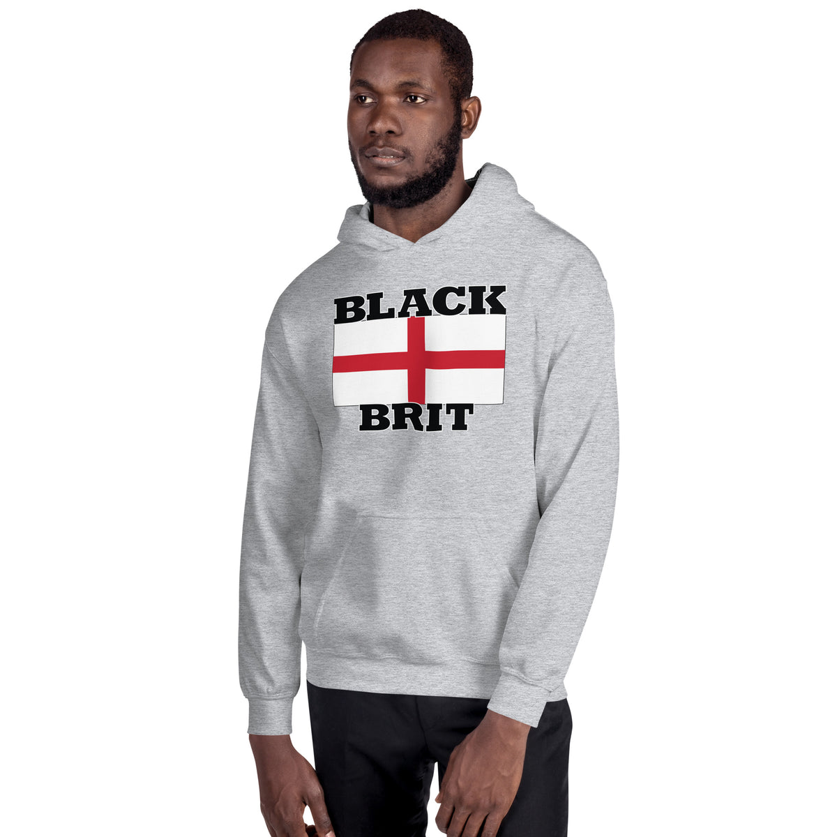 Black Brit Unisex Hoodie